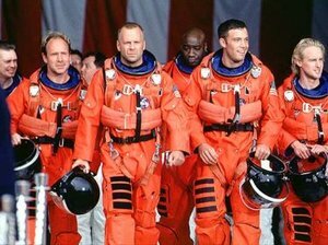 Armageddon - When Ben Affleck Gets Off That Damn Shuttle